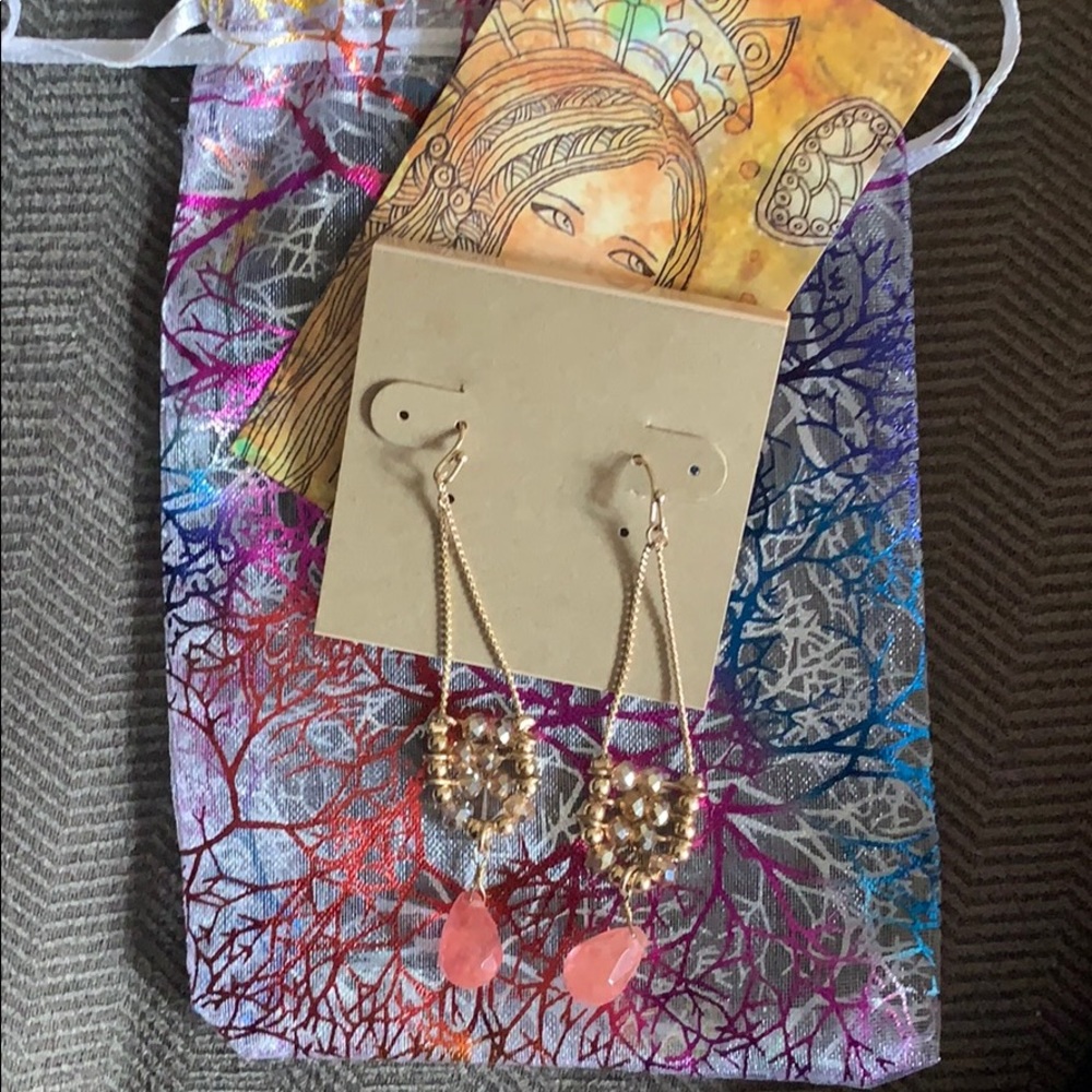 Darling Teardrop Handmade Earrings
